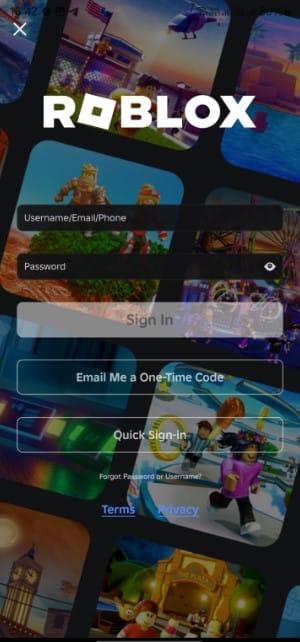Roblox Login